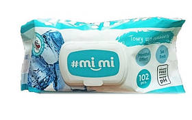 Серветки вологі  102 шт/уп.КЛАПАН Освіжаючі  ТМ #mi_mi (4820237500373)