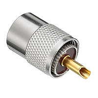 Штекер UHF під кабель RG-11, RG-213, RG-8, Dosin, мідь