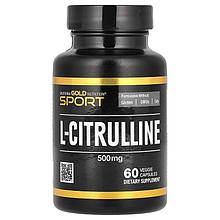 L-Цитрулін California GOLD Nutrition "L-Citrulline" 500 мг (60 капсул)