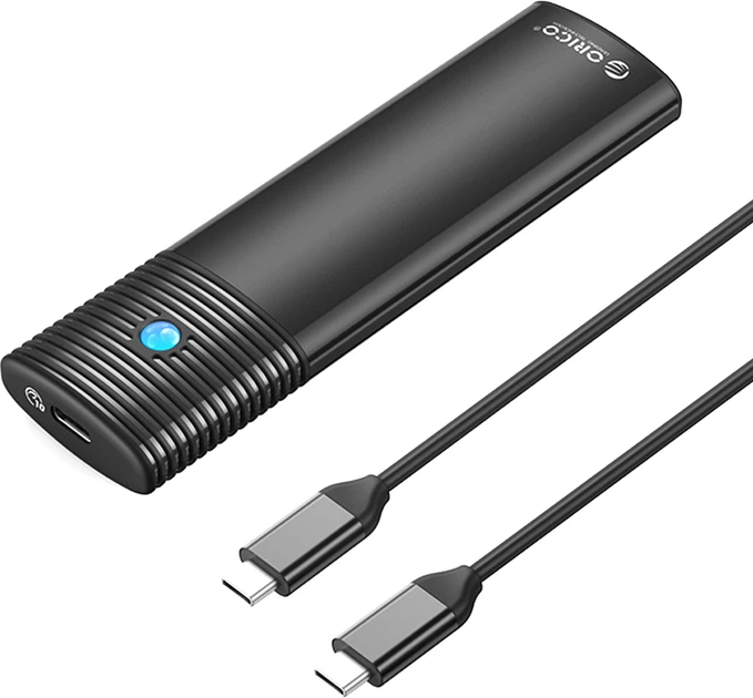 Зовнішня кишеня для SSD Orico M.2 PWM2-G2-BK-EP NVMe 10Gbps чорний