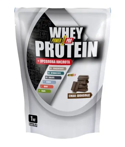 Протеин Power Pro Whey Protein ШОКОЛАД 1000 г, фото 1