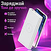 Повербанк з бездротовою зарядкою powerbank Xiaomi 10000 mAh Туре-С і Micro USB, фото 7