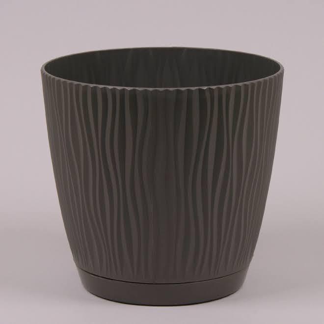 Пластиковий горщик для рослин (квітів) Sandy P 1 л