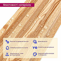 Декоративна стінова рейка сосна 3000*160*23мм (D) SW-00001526, фото 6
