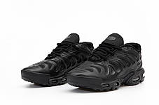 Чоловічі кросівки Nike Air Max Plus Drift Black Найк Аір Макс Дріфт чорні текстиль air-підошва демісезон, фото 4