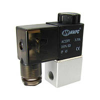 Пневматичний електромагнітний клапан 3V1-06, тиск 0-1 MPa, AC-220V