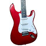 Набір електро гітара J8 HMG 101 RD + комбопідсилювач Amp TS GT-20 20W, фото 4