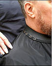 Пеньюар перукарський Neck Aleks Style чорний, фото 4