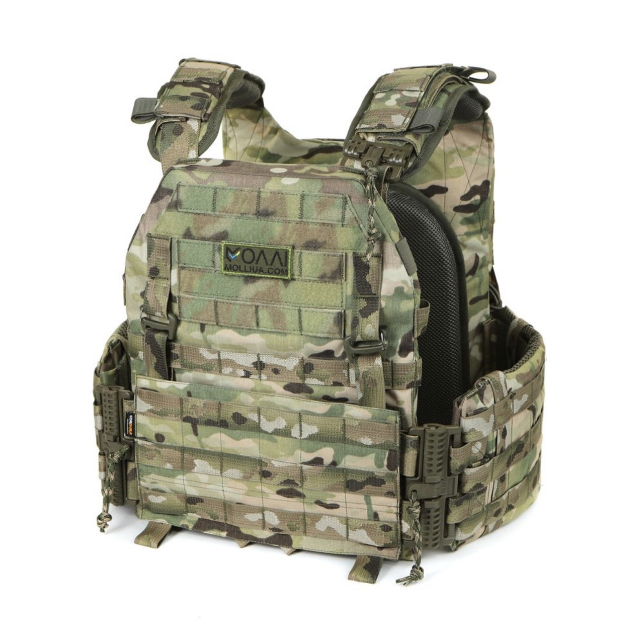 Плитоноска Falcon XL PRO Multicam з функцією швидкого скидання на 4 фастекси