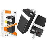 Power bank 400000 mAh HOCO J86 Type-C PD 20W Повербанк з ліхтарем  /  Зовнішній акумулятор  / Портативна зарядка