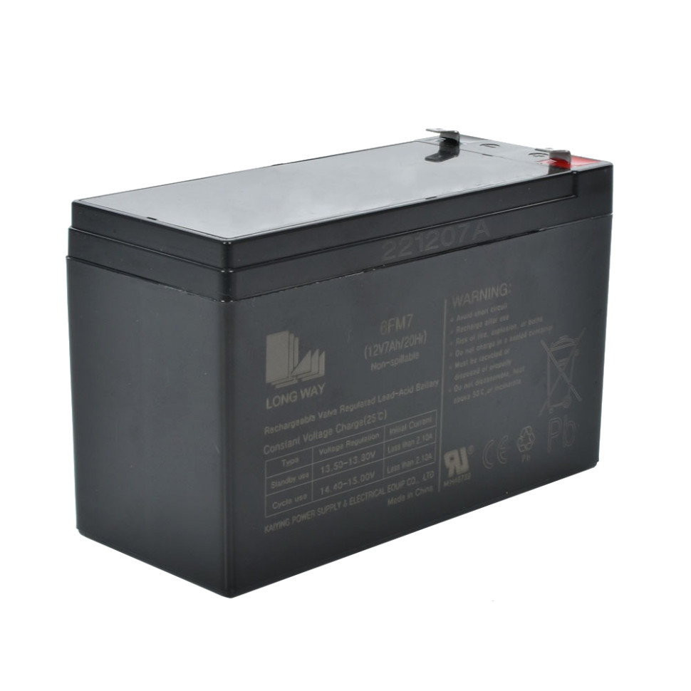 Акумуляторна батарея універсальна 12V7Ah-BATTERY, фото 1
