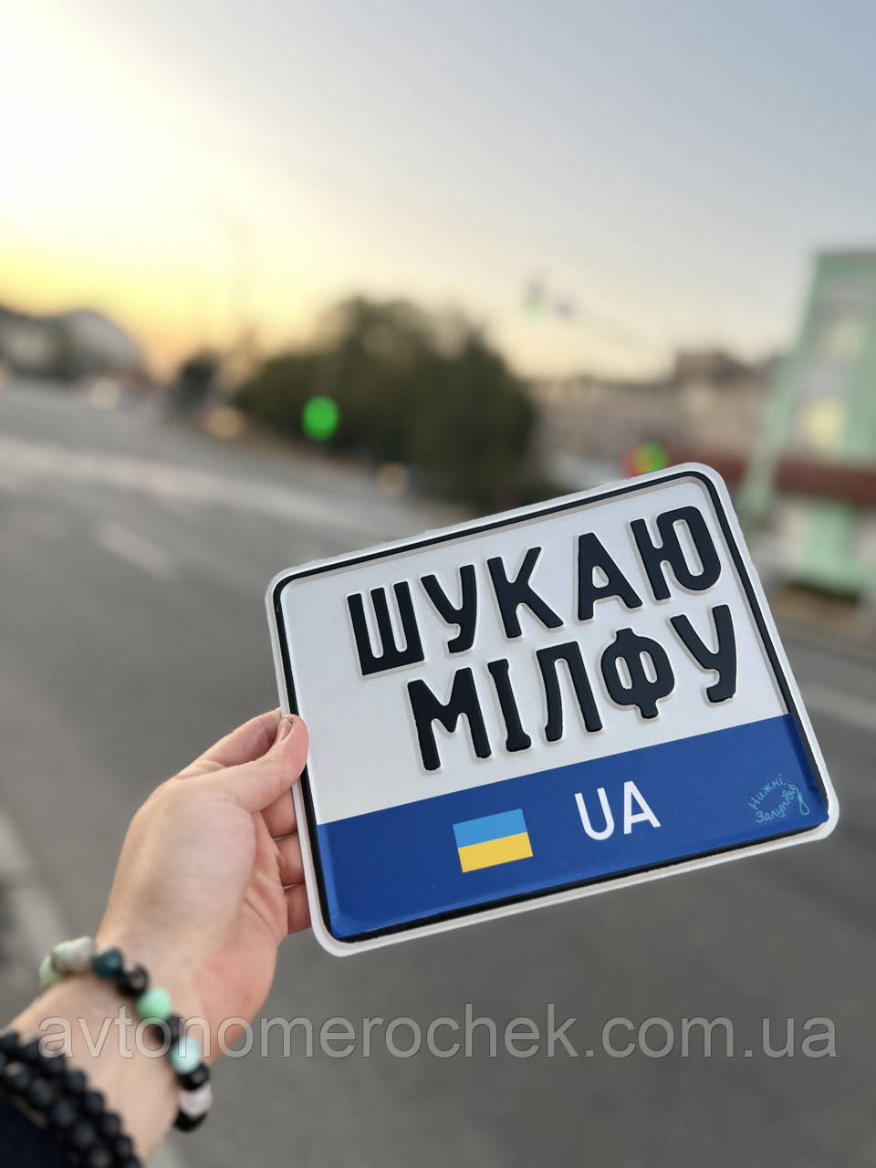 Номерний знак на мотоцикл (мотономер) 2015 року, сувенір, фото 1