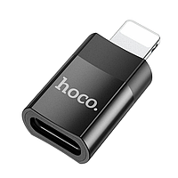 Перехідник Hoco UA17 Lightning to Type-C чорний