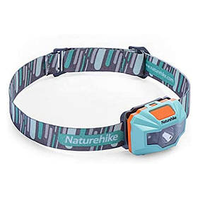 Ліхтар налобний Naturehike TD-02 NH00T002-D, сіро-блакитний