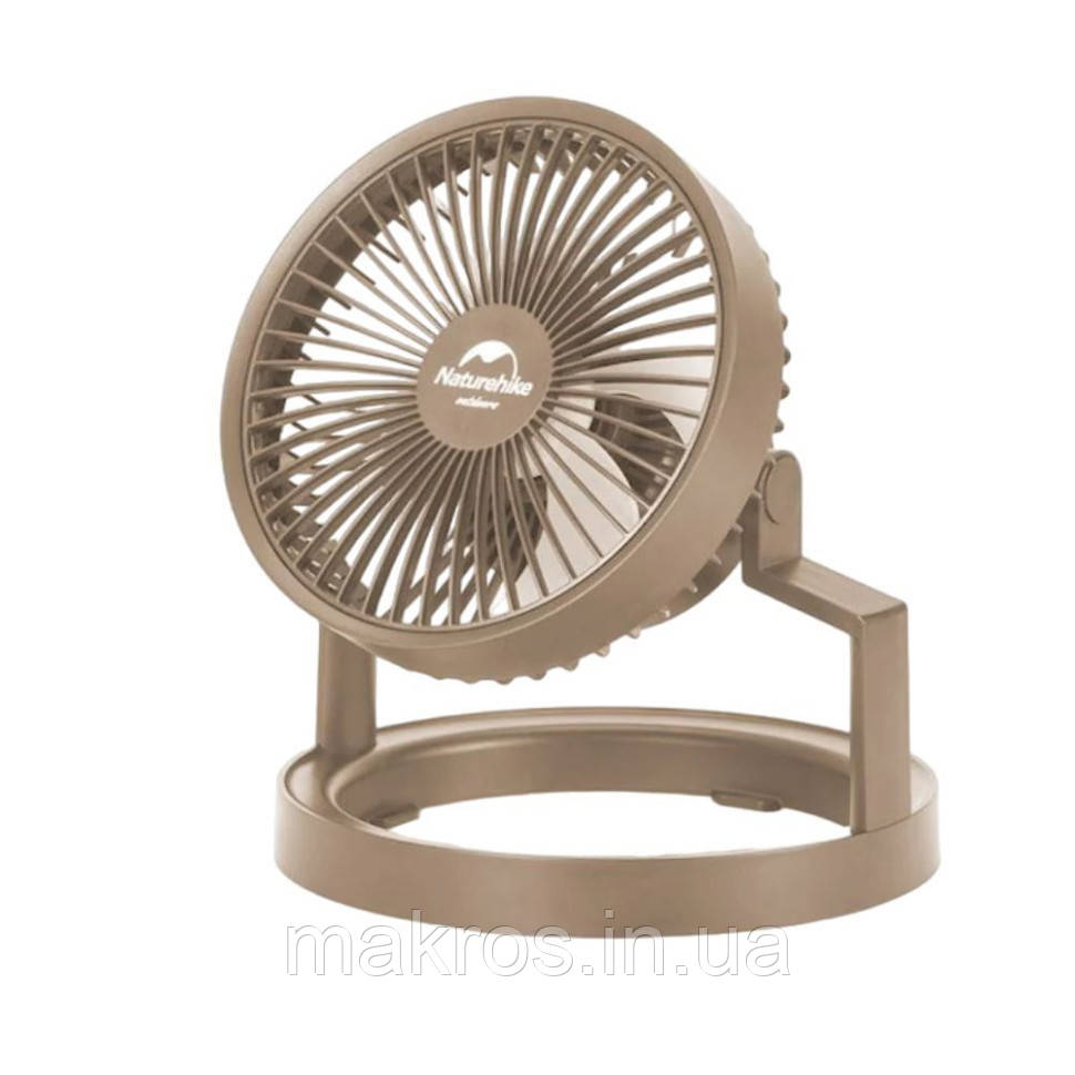 Вентилятор-лампа Naturehike NH21ZM003, бежевий, фото 1