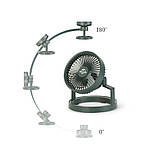 Вентилятор-лампа Naturehike NH21ZM003, бежевий, фото 2