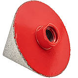 Фреза алмазна конусна для шліфування керамограніту M14 (3-75 мм) Vorfal V04363, фото 3