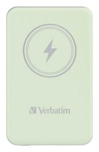 Verbatim Charge `n` Go 15W 5000mAh Wireless Magnetic green, фото 1