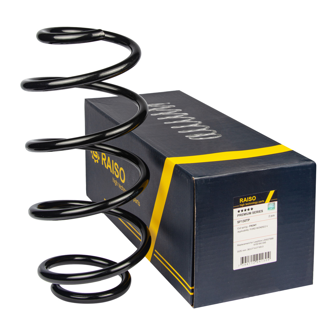 Пружина передня Raiso (Швеція) Ford Mondeo V, Форд Мондео 5 14- #SF130TP UAQENDQ4, фото 1