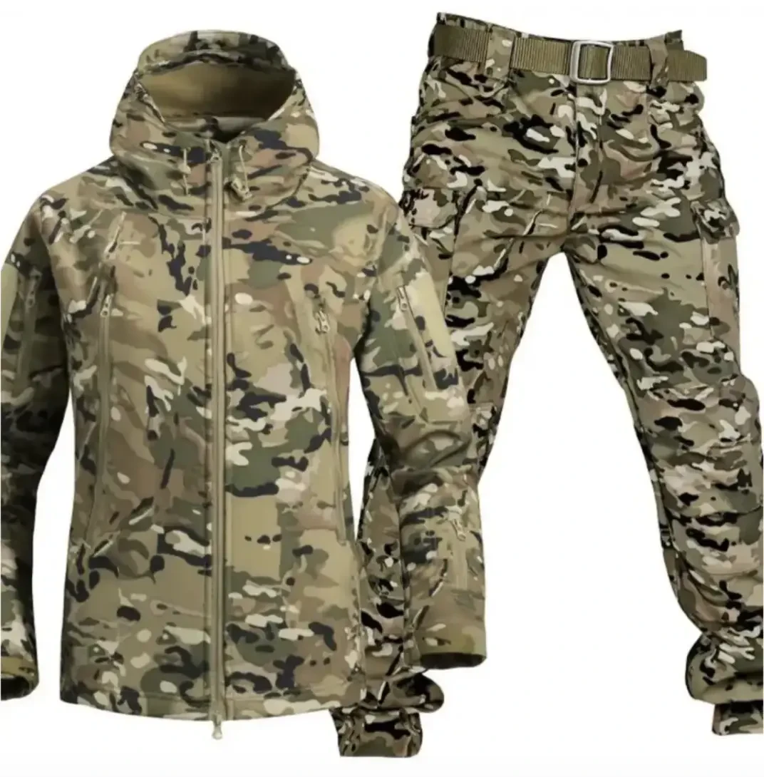 Тактичний костюм мультикам softshell, костюм мультикам тактичний військовий