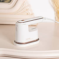 Відпарювач для одягу ручний 17×9 см міні праска парова для горизонтального та вертикального відпарювання