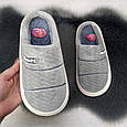 Тапочки домашні теплі жіночі або підліткові сірого кольору Fangre 4597, фото 3