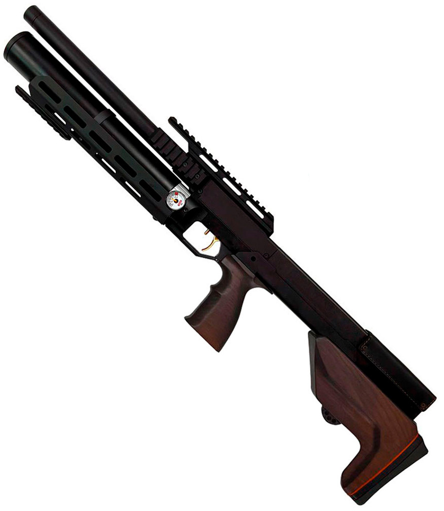 Пневматична гвинтівка ZBROIA Sapsan TAC 450/220 (Коричнева)