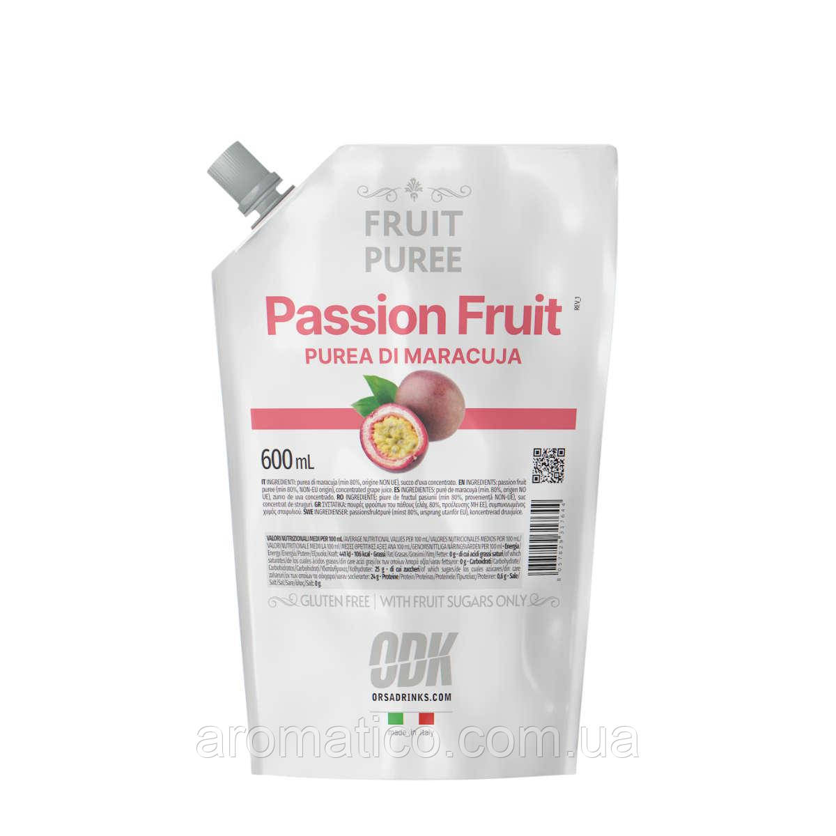 Пюре "ODK" Маракуя 100% натуральне 0,6л
