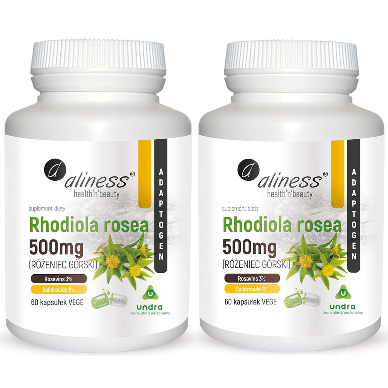 Aliness Rhodiola Rosea Rhodiolatum Adaptogen 2х 60 капс