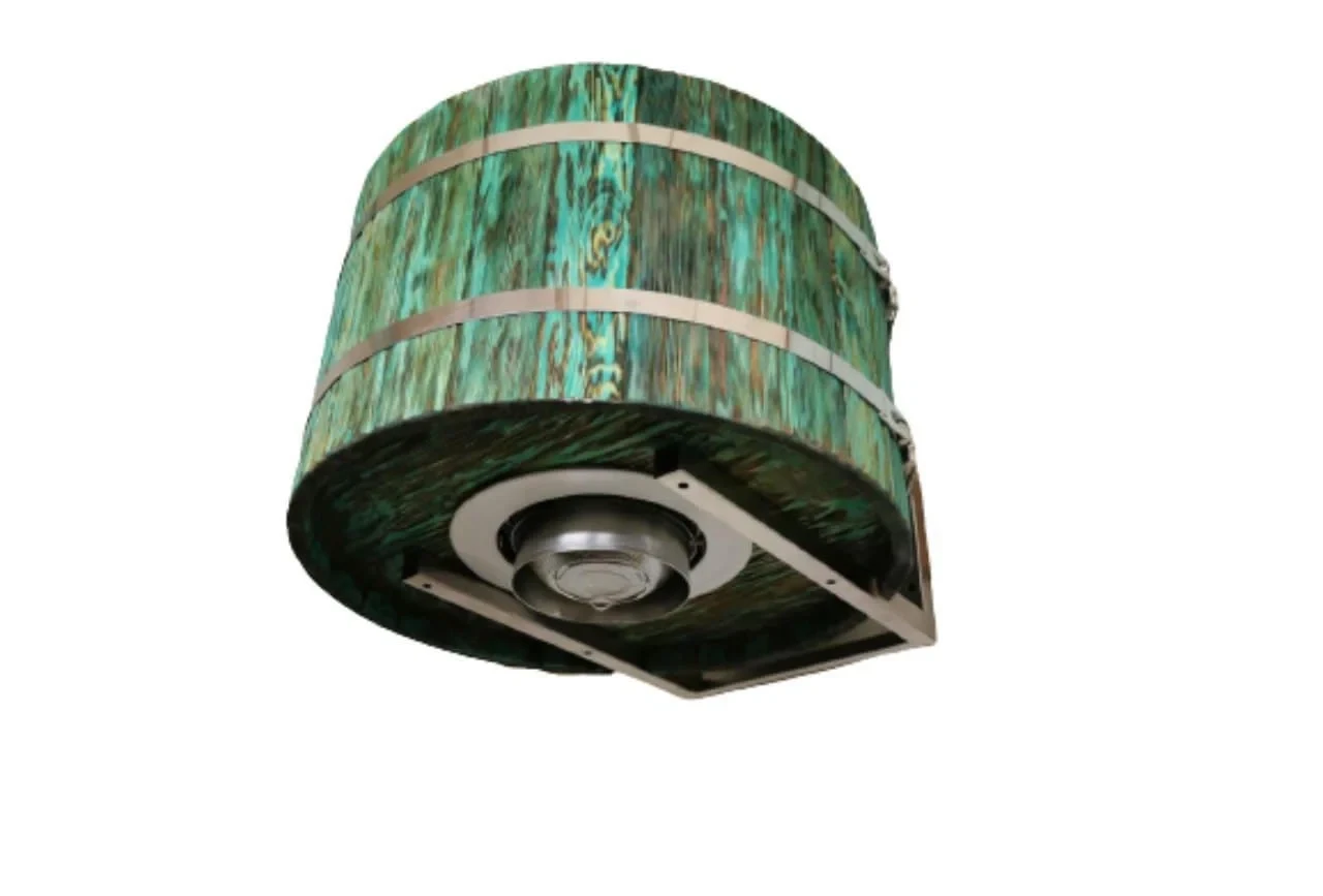 Відро-водоспад ІВААТ 3 color Зелене 60л (415 мм), фото 1