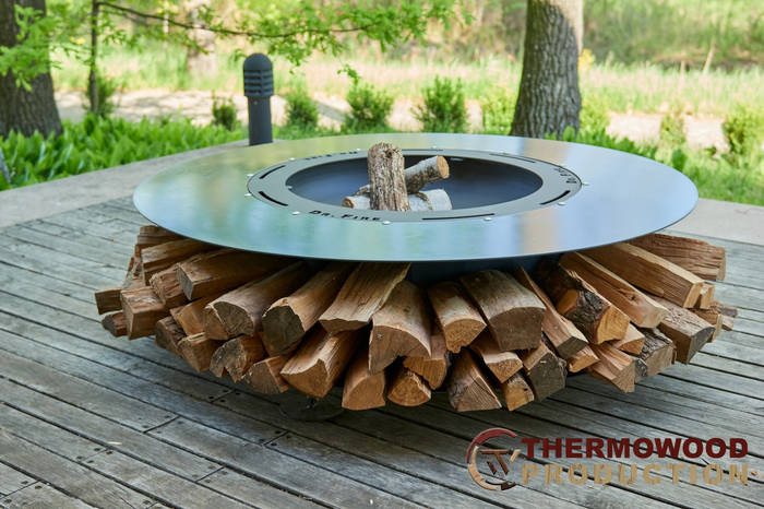 Садовый стол мангал-барбекю Comfort 149см для беседки Thermowood ...