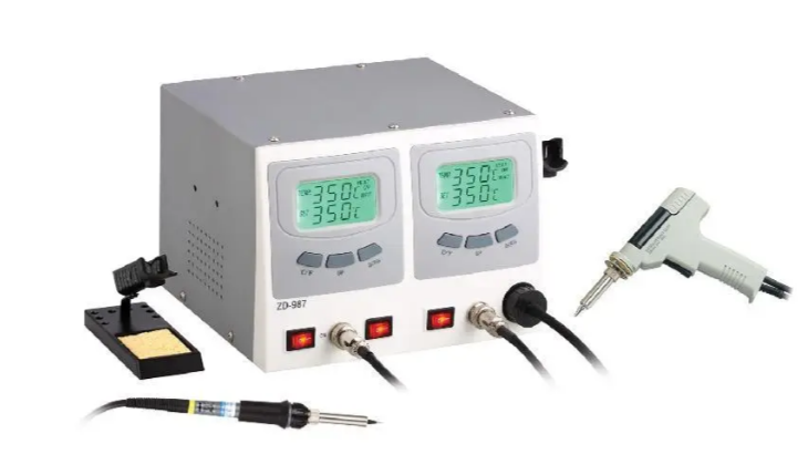 Демонтажна паяльна станція ZD-987, відсмоктування припоя, 200W, 160-480 °C, Zhongdi, фото 1