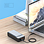 Повербанк XO PR201 USB PD65W 30000 mAh зі швидкою зарядкою повербанк для смартфона планшета - Чорний, фото 4
