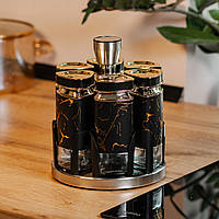 Набір баночок для спецій карусель 6 шт по 120 мл