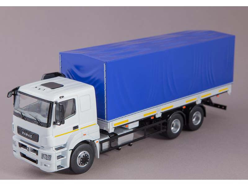 Модель Вантажівка КАМАЗ-65207 бортова (з тентом) | ПАТ KAMAZ