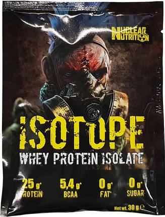 Протеїн ізолят Nuclear Nutrition Isotope 30 g шоксолад, фото 1