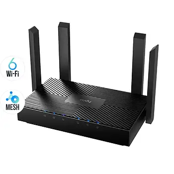 WiFi 6 Mesh-маршрутизатор Cudy WR3000 дводіапазонний гігабітний AX3000 (73-00512)