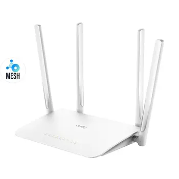 WiFi 5 Mesh-маршрутизатор Cudy WR1300 дводіапазонний гігабітний AC1200 (73-00513)