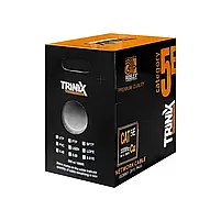Кабель вита пара UTP CAT5E CU 0.51mm LSZH Indoor Trinix 305m (33-00046), фото 4