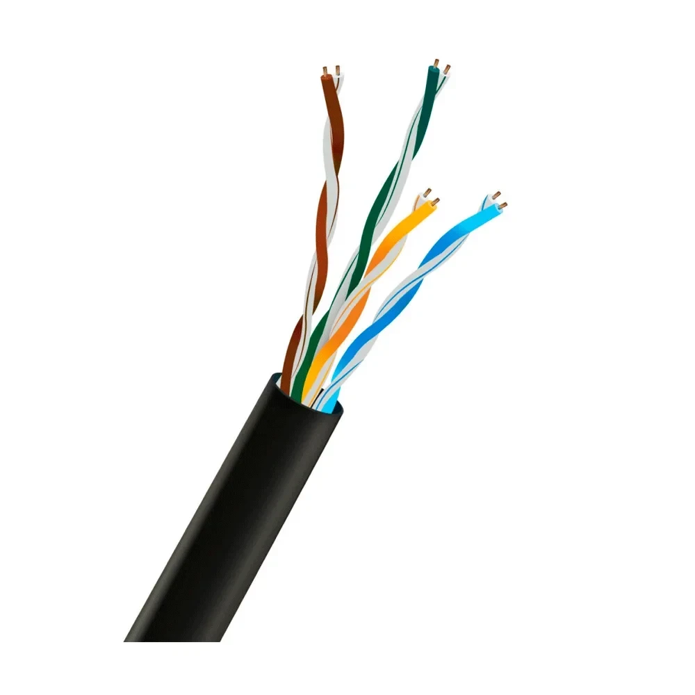 Кабель вита пара UTP CAT5E CU 0.51mm LDPE Outdoor Trinix 305m (33-00045)
