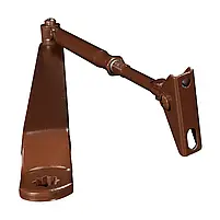 Коліно для доводчиків Dortec DT65ARM Brown з фіксацією дверей у відчиненому положенні (63-00048), фото 3