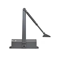 Дверний доводчик Dortec DT-64H Graphite з фіксацією дверей у відчиненому положенні (63-00055), фото 3