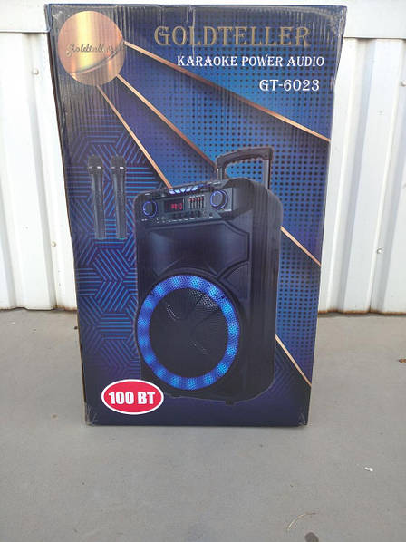 Колонка акумуляторна з мікрофоном ZPX ZX-7766 200 W (Bluetooth/USB/FM/TWS) TMG ORIGINAL: продаж, ціна у Одесі. Портативні колонки від Колонка акумуляторна з мікрофоном ZPX ZX-7766 200 W (Bluetooth/USB/FM/TWS) TMG ORIGINAL: продаж, ціна у Одесі. Портативні колонки від