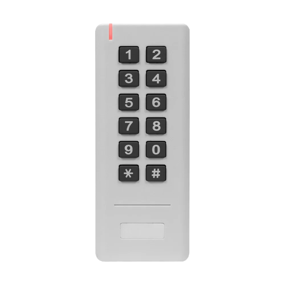Клавіатура бездротова зі зчитувачем EM-Marine Trinix TRK-2201WR White (71-00001)