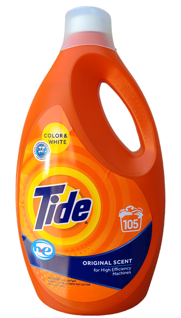 Гель для прання TIDE Original Scent Color & White 5,775л. Procter & Gamble, 5,775 л. 105 прань. Бельгія