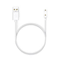 Зарядний пристрій для фітнес-браслету Honor Band 7, 6, Honor Watch ES (USB - вхід) білий, фото 3