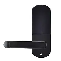 Замок біометричний автономний Trinix TRL-5107BTF Black Right з Bluetooth, зчитувачем відбитків пальців і карт Mifare (65-00024), фото 5