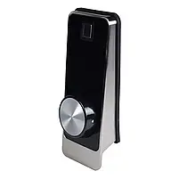 Замок біометричний автономний Trinix TRL-5203BTF Silver Left з Bluetooth, зчитувачем відбитків пальців і карт Mifare (65-00055), фото 3