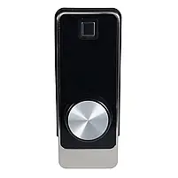 Замок біометричний автономний Trinix TRL-5203BTF Silver Left з Bluetooth, зчитувачем відбитків пальців і карт Mifare (65-00055), фото 4