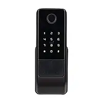 Замок біометричний автономний Trinix TRL-5202BT2FW Black з Bluetooth, зчитувачем відбитків пальців і карт Mifare (65-00053), фото 3